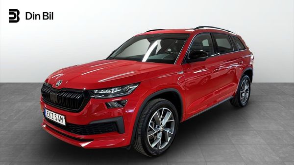 Skoda Kodiaq Sportline TDI200 DSG 4x4 Drag/P-Värmare/7-sits - 2023