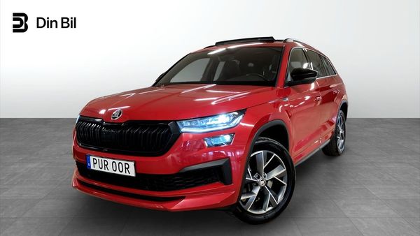 Skoda Kodiaq Sportline TDI200 DSG 4x4 7-sits/P-värmare/Drag - 2023