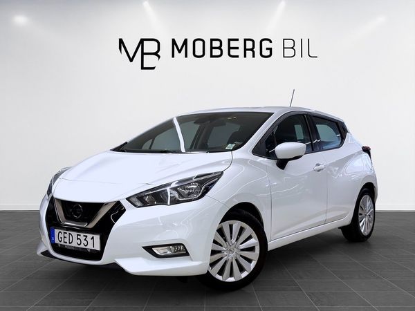 Nissan Micra 90hk Apple CarPlay Årsskatt 514kr - 2019
