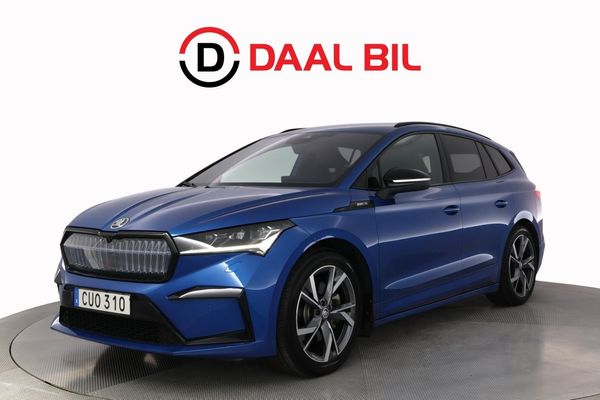 Skoda Enyaq 85X AWD 82 kWh 286HK SPORTLINE P-VÄRM DRAG CANTON® - 2024