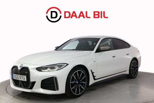 BMW i4 M50 xDRIVE GRAN COUPÈ 544HK M-SPORT HI-FI DRAG P-VÄRM - 2023