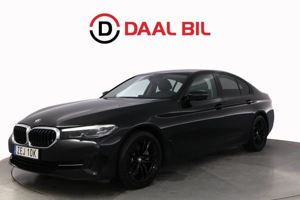 BMW 520 D SEDAN 190HK NAVIGATOR PSENS HELSKINN EL-STOL - 2021