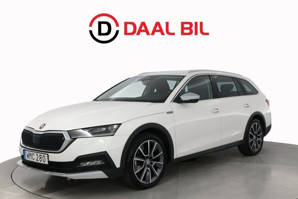 Skoda Octavia Scout 2.0 TDI 4x4 200HK KOMFORT DRAG B-KAMERA P-VÄRM APP-CON - 2023