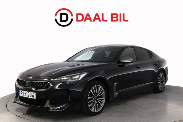 Kia Stinger 2.2 CRDi AWD 200HK GT-LINE H/K® 360-KAM DRAG HUD LÄDER - 2018