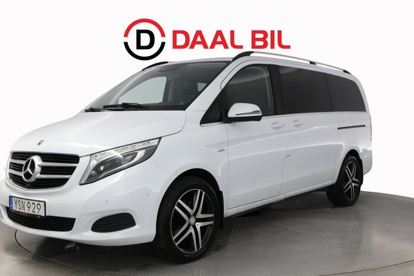 Mercedes V250 d 4MATIC 3.2t 190HK 7-SITS AVANTGARDE DRAG 360-KAM - 2018