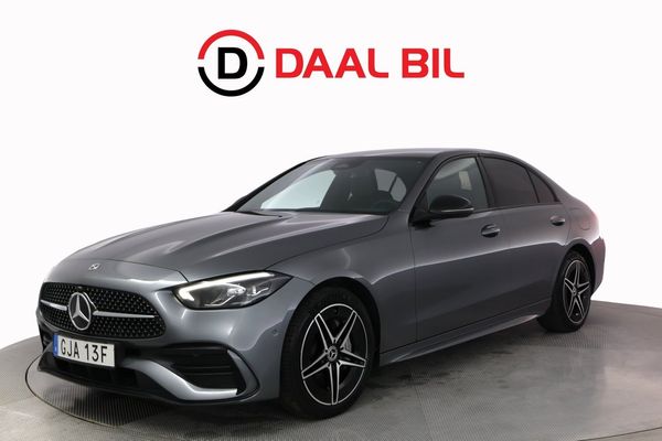 Mercedes C300 e 4M 25,4 kWh 313HK AMG P-VÄRM BURMESTER® B-KAM - 2023
