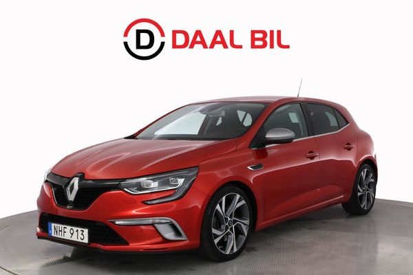 Renault Megane GT 1.6 TCe EDC 205HK B-KAMERA BOSE® MOTORVÄRMARE NAVI - 2016