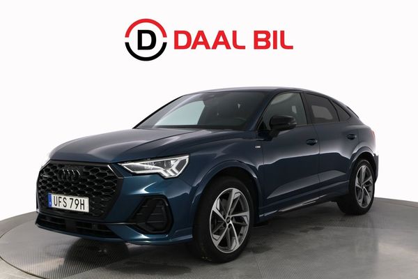 Audi Q3 SPORTBACK 45 TFSI QUATTRO 245HK S-LINE PVÄRM B&O B-KAM - 2021