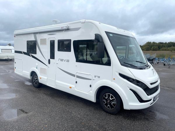 Fiat Ducato McLouis Nevis 375, 5 åkande, enkelsängar, toa bak, 3500 kg - 2019