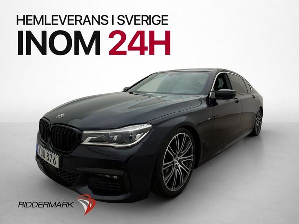 BMW 750 xDrive M Sport Harman/Kardon HeadUp 0,59l/mil - 2018
