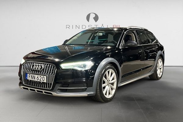 Audi A6 Allroad 3.0 TDI 218 HK AUT Q DRAG D-VÄRM PDC NYSERV 19" - 2015