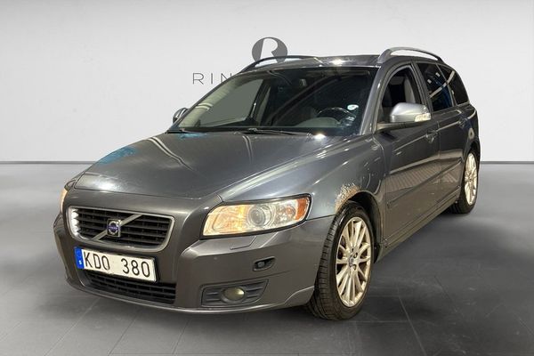 Volvo V50 1.8 Flexifuel 125 HK MOMENTUM FARTHÅLLARE DRAG 17" - 2010