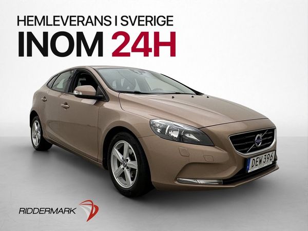 Volvo V40 D2 115hk Värmare Bluetooth Välservad 0,34l/MiL - 2014