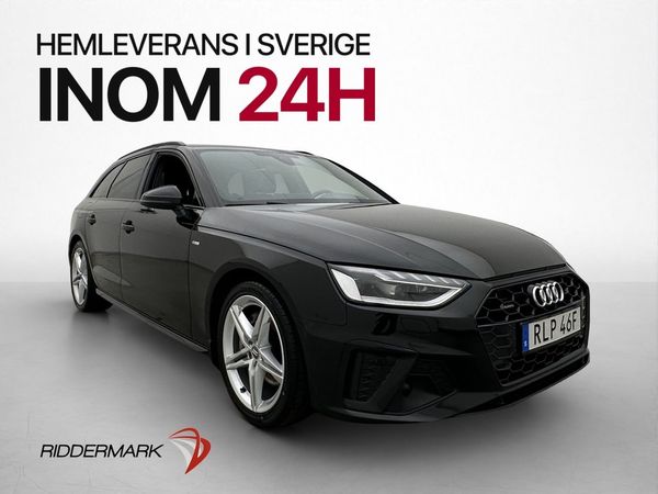 Audi A4 40 TDI Q S-Line Värmare Drag Cockpit Matrix Navi - 2020