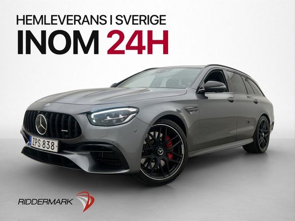 Mercedes E63 AMG S T 4MATIC+ 612hk Pano Burm HuD - 2022
