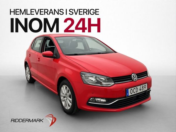 Volkswagen Polo 1.2 TSI Värmare 0.47l/mil 360kr skatt P-Sens - 2016