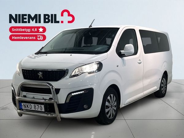 Peugeot Expert Traveller 2.0 9-sits Drag Psens Motorvärmare S/V-hjul - 2018