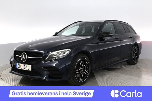Mercedes C300 T e AMG Kamera Navi Cockpit Värmare Drag - 2021