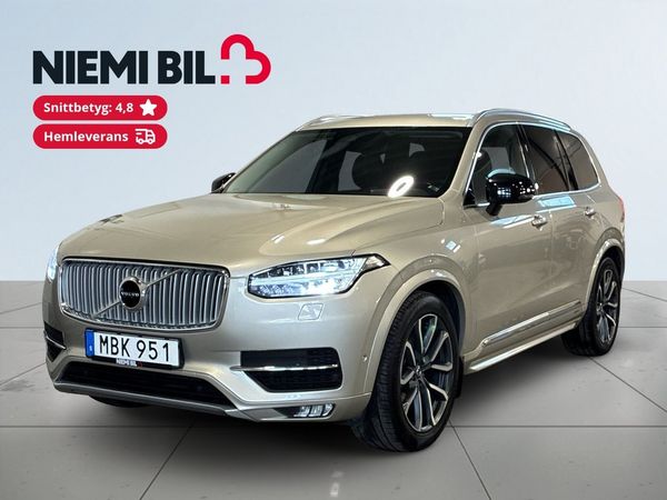 Volvo XC90 7-seater D5 AWD Aut Inscription Drag Värmare Kamera S&V - 2016
