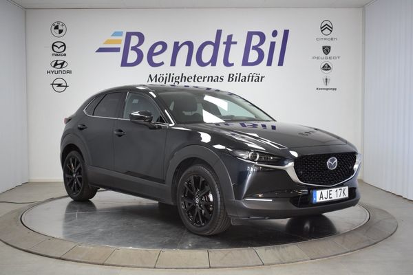 Mazda CX-30 2.0 e-SKYACTIV-G Hybrid | HuD | Läder | Minnesstolar - 2024