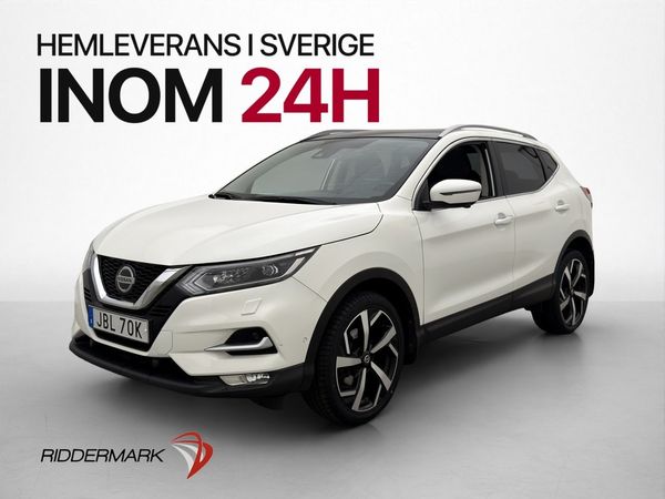 Nissan Qashqai 1.3 Tekna Pano 0,57l/mil 360° Kamera Navi - 2019