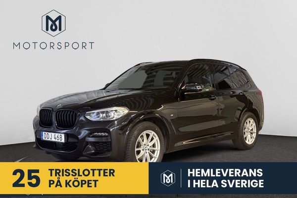 BMW X3 xDrive20d Aut M Sport Dragkrok Adaptiv fart Pano Kamera - 2020