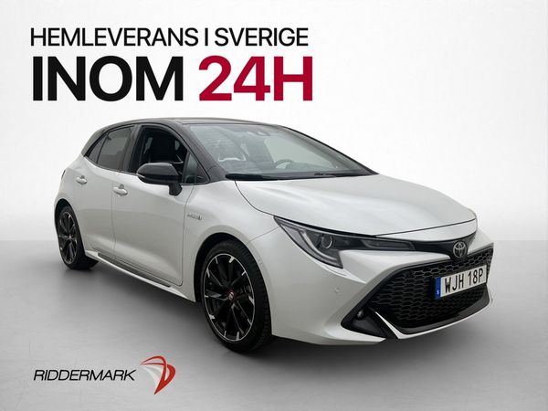 Toyota Corolla Hybrid GR Sport Kamera Drag Sensorer Rattvärm - 2020
