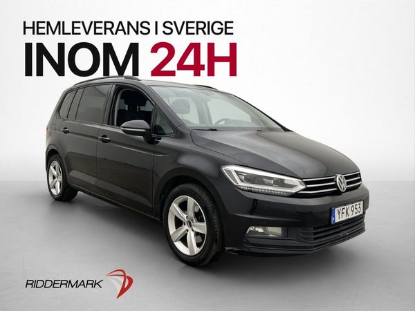 Volkswagen Touran 1.6 TDI 7 Sits Dragkrok CarPlay Adaptiv - 2017