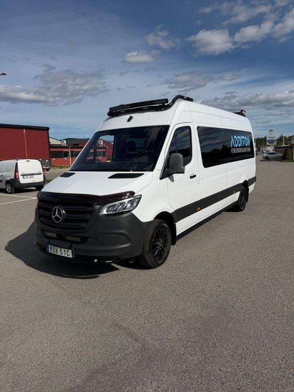 Mercedes Sprinter 317 CDI 170hk RWD Dubbelhytt i skåp L3H2 - 2022