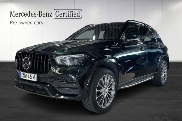Mercedes GLE350 de 4MATIC AMG Premium+ Drag MOMS Pano Luftfjädring - 2022