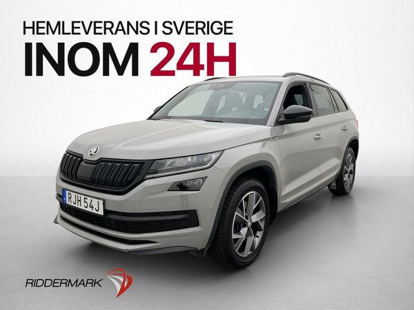 Skoda Kodiaq 2.0 TSI 4x4 Sportline 7-sits Drag Värm Kamera - 2020