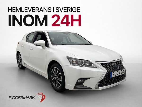 Lexus CT 200h 1.8 Kamera Navi Adpt-fart Låg skatt 0,42l/Mil - 2019