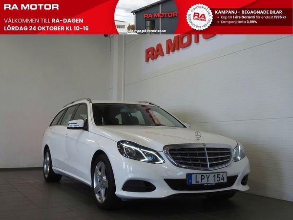 Mercedes E220 T CDI BlueTEC 9G-Tronic 170hk Dragkrok Låga mil - 2015