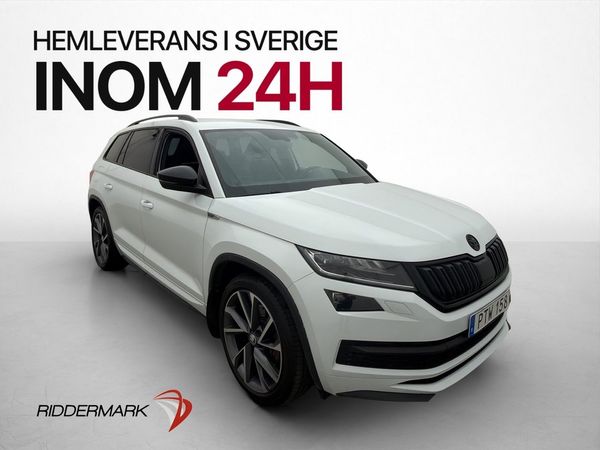 Skoda Kodiaq 190hk 4x4 Sportline Värmare Canton Kamera Drag - 2019