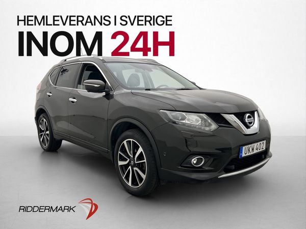 Nissan X-Trail 1.6 dCi 7-Sits Tekna 360° Pano Skinn Navi - 2017