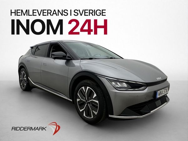 Kia EV6 77.4 kWh 228hk PLUS 360° Navi Skinn Dragkrok MOMS - 2023