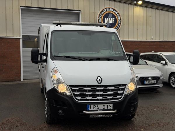 Renault Master Chassi Dubbelhytt 3.5 T 2.3 dCi 7-sits Flakskåp MOMS - 2011