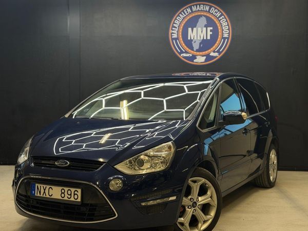 Ford S-Max 2.0 TDCi Business 7-sits B-kam Pano Navi P-sensorer - 2014