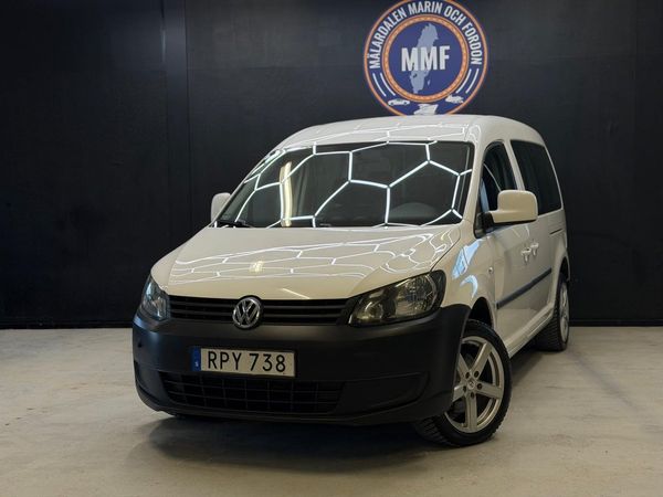 Volkswagen Caddy Maxi Life 7 Sits 1.6 TDI Drag D-värm Kupévärmare - 2015