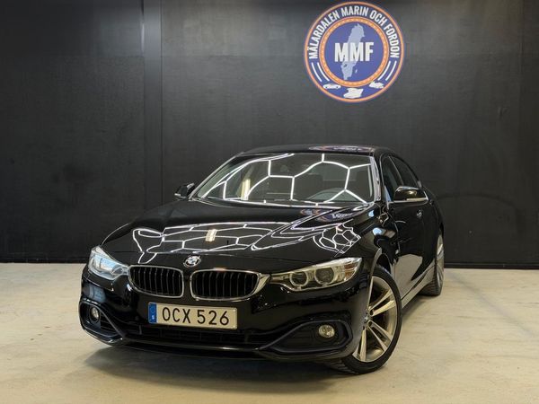 BMW 420 i Gran Coupé Sport Line 1 Ägare B-kam Navi P-sensorer - 2017