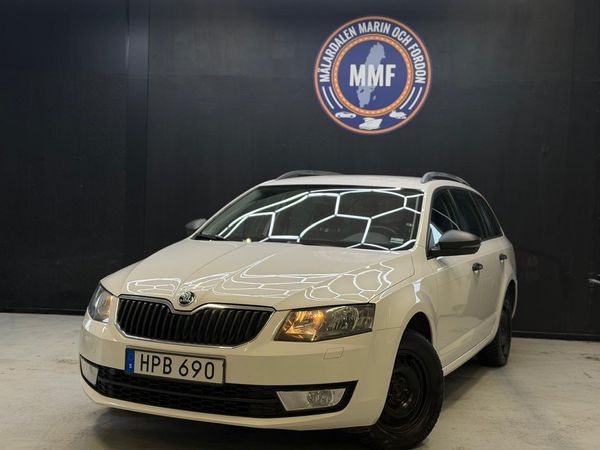 Skoda Octavia Kombi 1.6 TDI 4x4 Drag M-värm BT Nybesiktad Nyservad - 2015