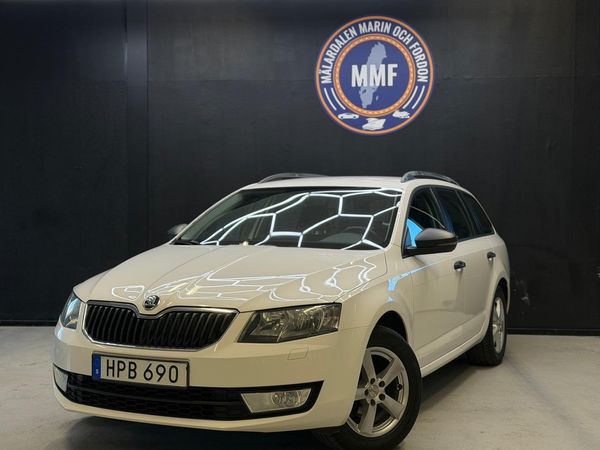 Skoda Octavia Kombi 1.6 TDI 4x4 Drag M-värm BT Nyservad - 2015