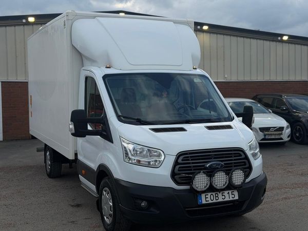 Ford Transit 350 Chassi Cab 2.0 TDCi Volymskåp Bakgavellyft Nyservad - 2019