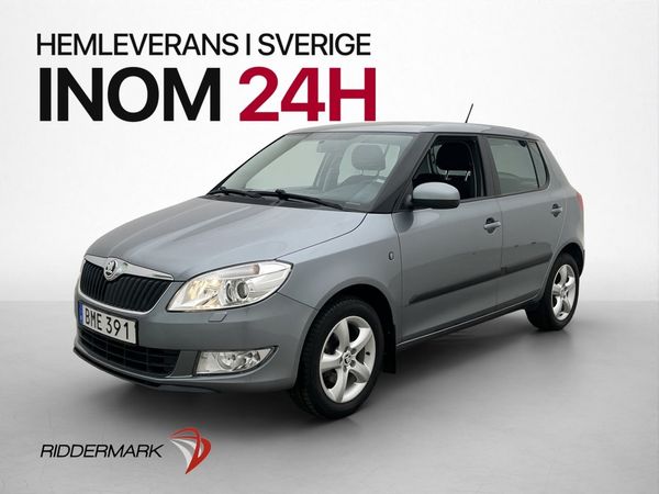 Skoda Fabia 1.2 TSI 86hk Elegance Farthållare P-Sensorer - 2013