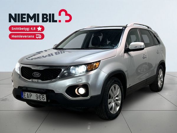 Kia Sorento 2.2 4WD EX Drag Mvärm Skinn Panorama Elstol S/V-hjul - 2010