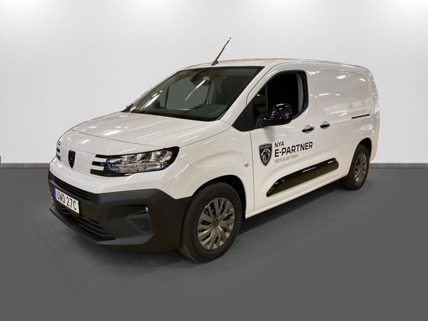 Peugeot e-Partner L2 Plus 50 kWh 275 km räckvidd WLTP Låg skatt 360 kr/år - 2026