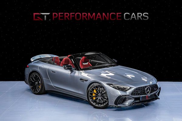 Mercedes SL63 AMG 4M+ Aerodynamikpaket 21" Lift Massage Red Pepper - 2022