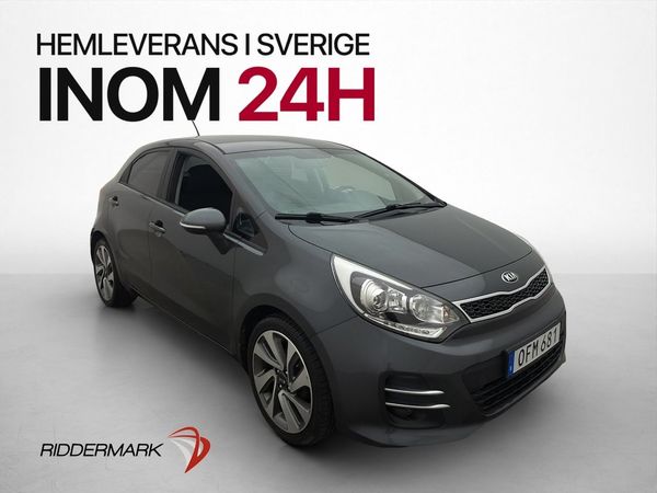 Kia Rio GLS 1.2 CVVT 84hk 2 Brukare Kamera Navi Sensorer BT - 2016