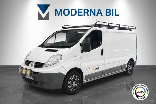 Renault Trafic L2H1 Crossbuss Lasthållare Dragkrok 3-sits 114hk - 2014