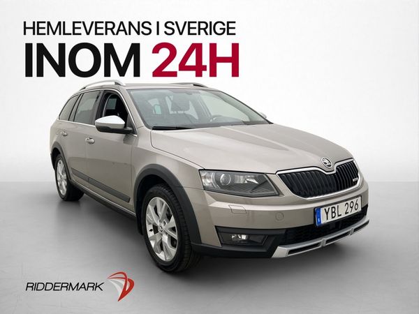 Skoda Octavia Scout 2.0 TDI 4x4 150hk Drag 0.48l/mil P-Sens - 2016